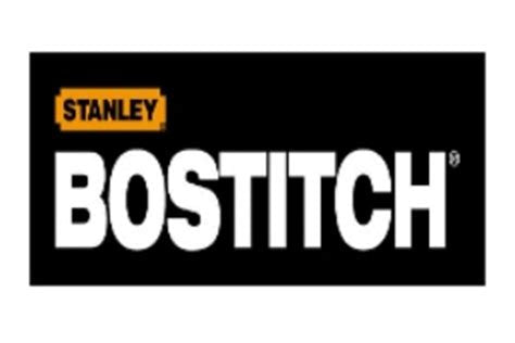 Bostitch branding label with STANLEY logo