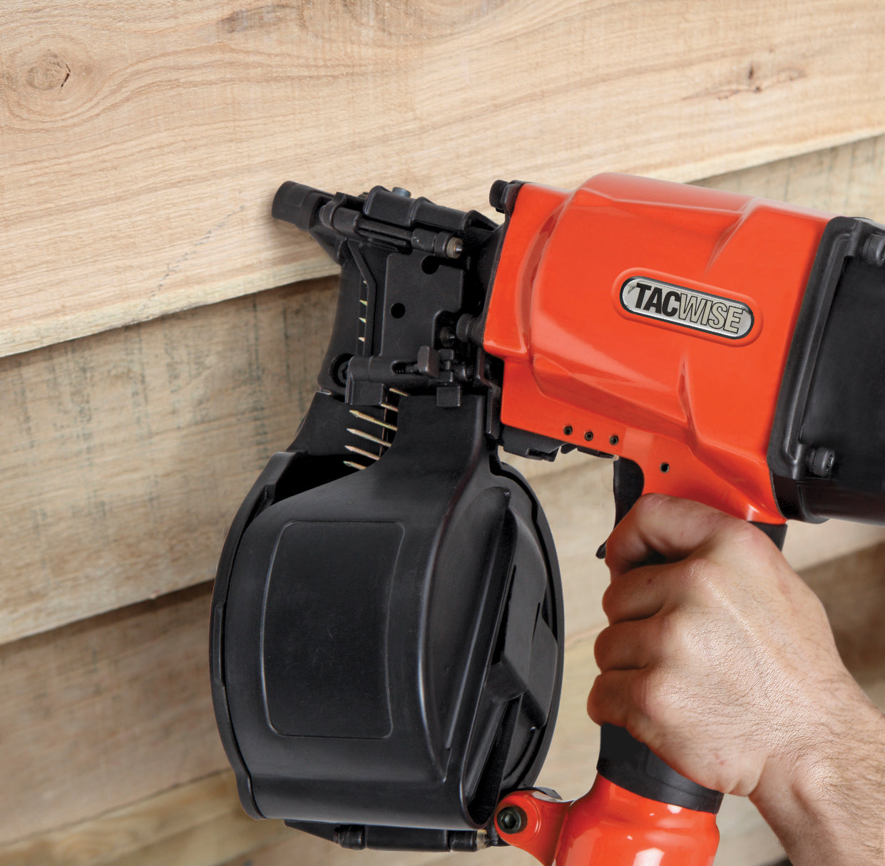 Heavy‑duty ring‑shank coil nails