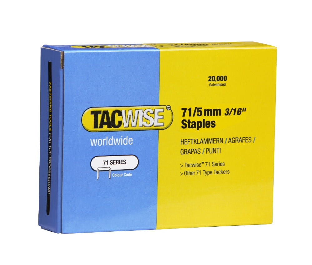 Tacwise 0366 upholstery Staple 71/5