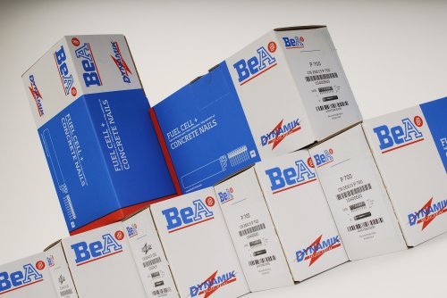 BeA 2.9 x 76mm BRIGHT Ring Gas & Nail Packs Box 2000