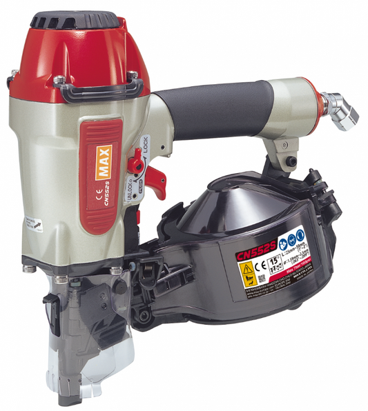MAX CN552S/CE Wire and Plastic Collation Coil Nailer
