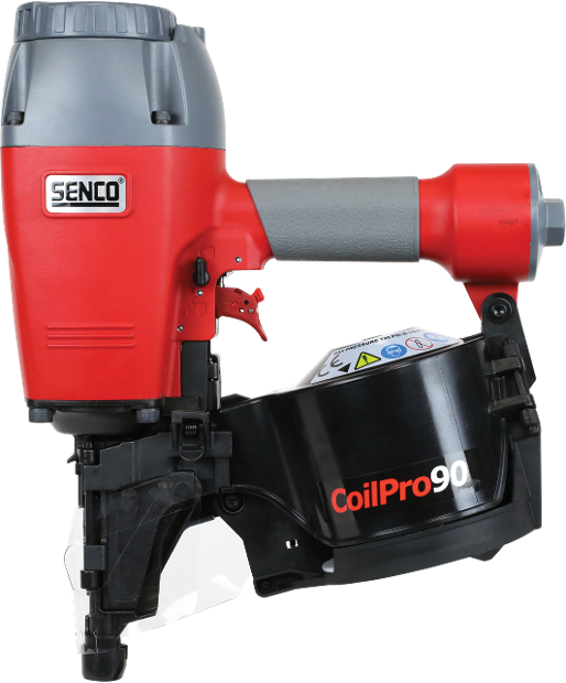 Senco CoilPro90, Coil Nailer, Dual Action Trigger 1VS2001N Collated Fasteners
