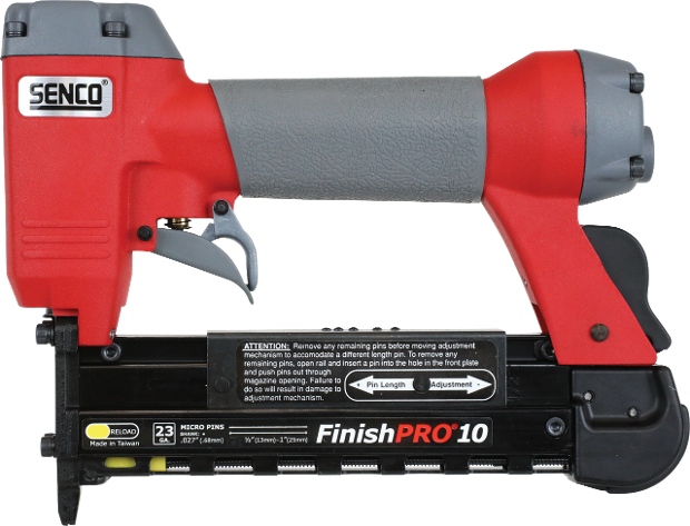 Senco 23 gauge headless pinner FinishPro10