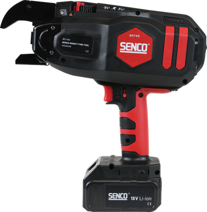 Senco SRT40-UK Rebar Tying Tool with 2 batteries.