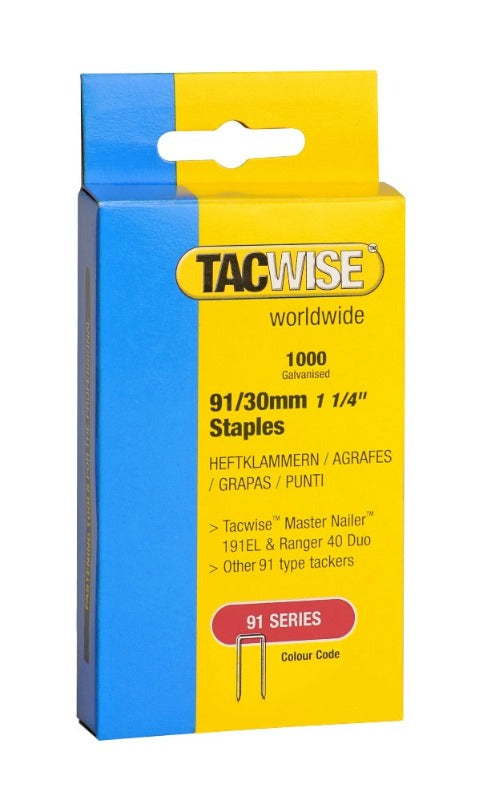 Tacwise 91/30 Staples