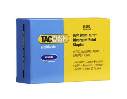 Tacwise 0287 Divergent Staples 91/18