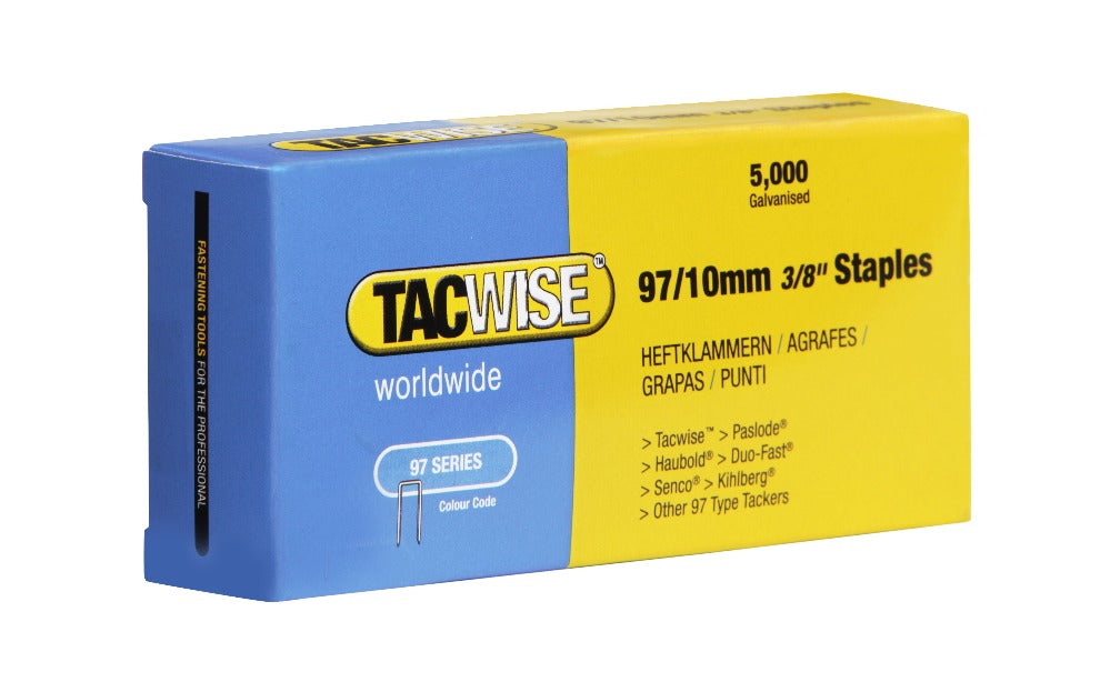 Tacwise 0302 97/10 Staples Carton of 10 Packets