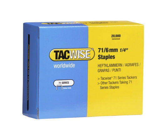 Tacwise 0368 upholstery Staples 71/8
