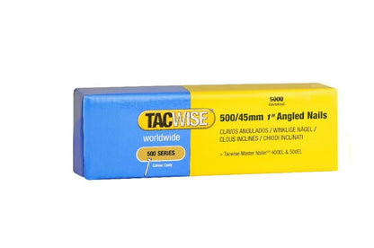 Tacwise 0828 Type 18G/45mm Galvanised Angled Brad Nails