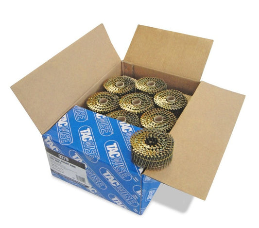 Tacwise 0279 Coil Nails 2.3x50mm FLAT Ring Bright