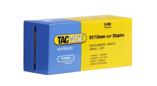 Tacwise 0303 Staples 97/15 Pkt 5,000