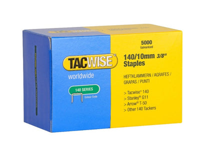 Tacwise 0342 Hammer Tacker Staples 140/10