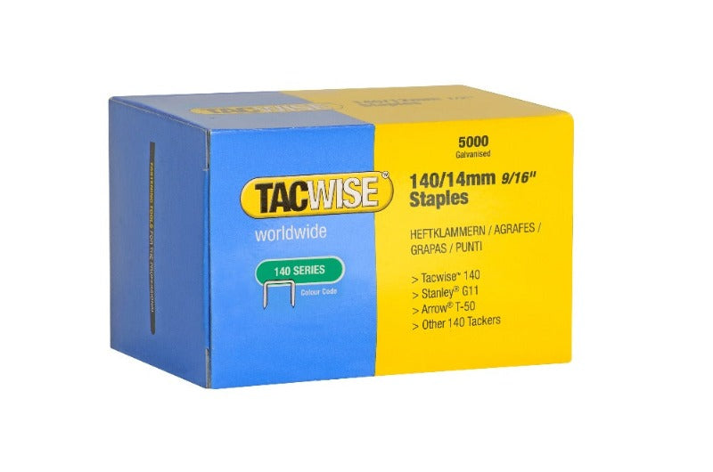 Tacwise 0344 Hammer Tacker Staples 140/14