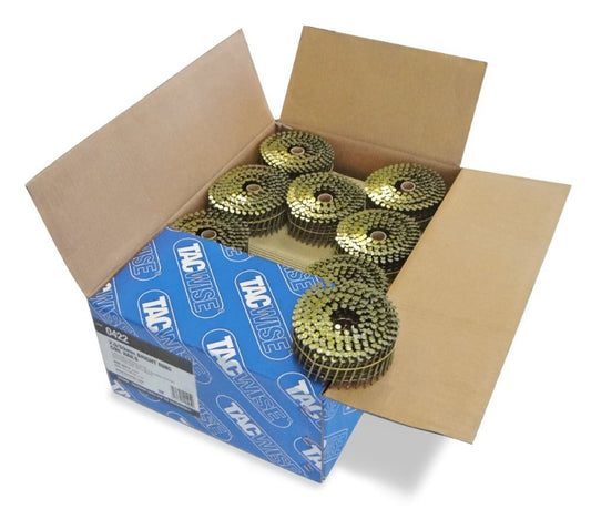Tacwise 0422 Coil Nails 2.5x50mm FLAT Ring Bright