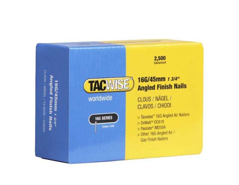 Tacwise 0771 Angled Brads 16/45