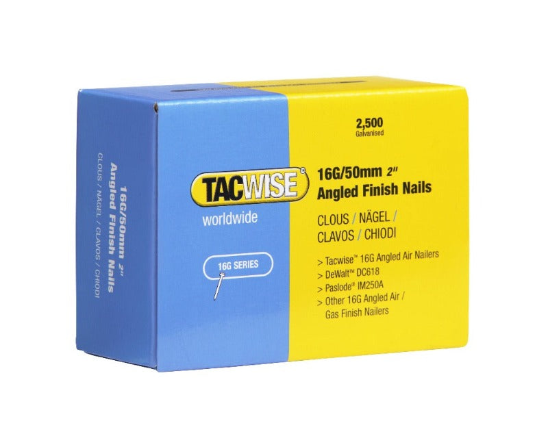 Tacwise 0772 Angled Brads 16/50