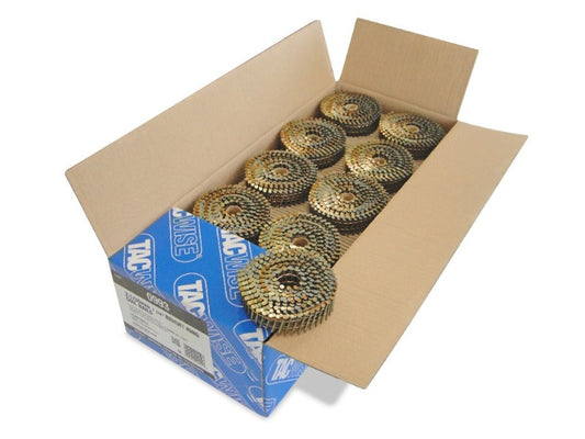 Tacwise 0993 Coil Nails 2.1x30mm FLAT Ring Bright